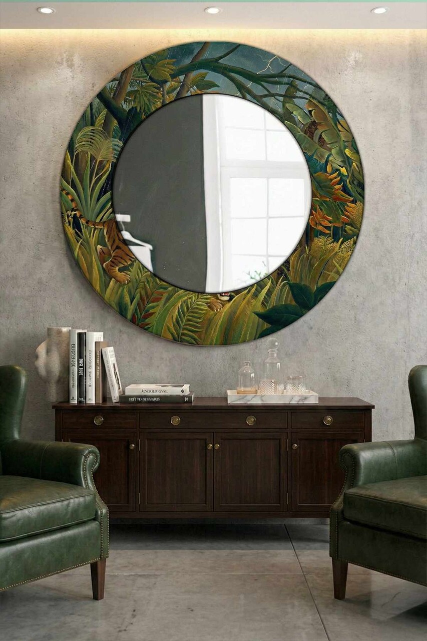 Oglinda decorativa, Artmdfmrr8, Cadru: 100% MDF, Multicolor - view 3
