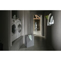 Cos de rufe, Brabantia, Pepper Black, 55 L, 29.5x40.5x54 cm, textil, negru
