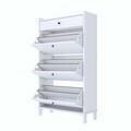 Pantofar, Hanah Home, EB117, 74.2x131.8x29.2 cm, Alb