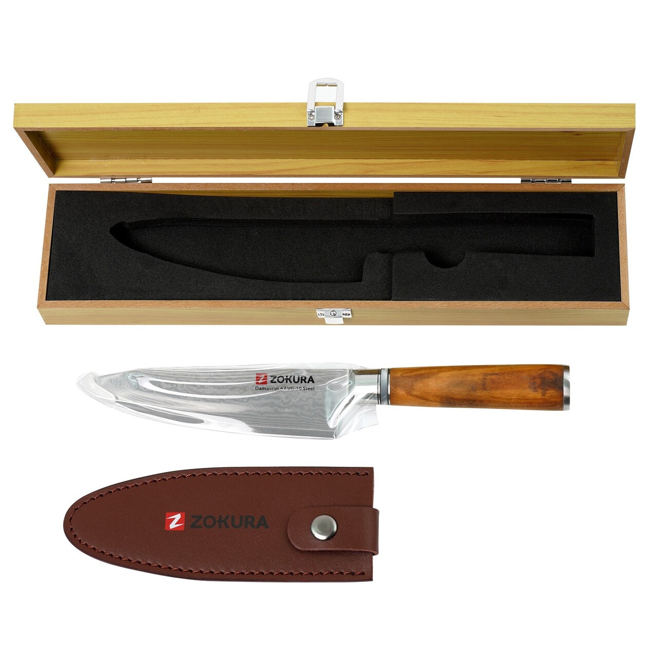 Cutitul bucatarului, 15 cm - Zokura - view 2