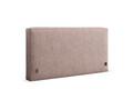 Tablie de pat 160 cm, Micadoni Home, Olivia-201, tesatura structurata chenille, roz melange