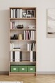 Corp biblioteca, Hanah Home, Bili5 80, 80x200x28 cm, Stejar Sonomo