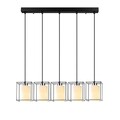 Lustra, Swank - 702-5S1, Sheen, 85 x 113 cm, 5 x E27, 40W, negru