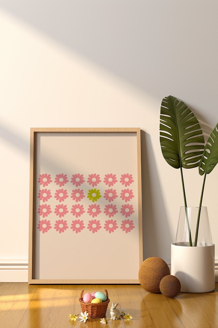 Tablou decorativ, Arteastermodel24-5070, MDF, Multicolor — imaginea 2