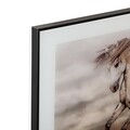 Tablou decorativ Earth Horse, Versa, 40 x 60 cm, sticla/MDF