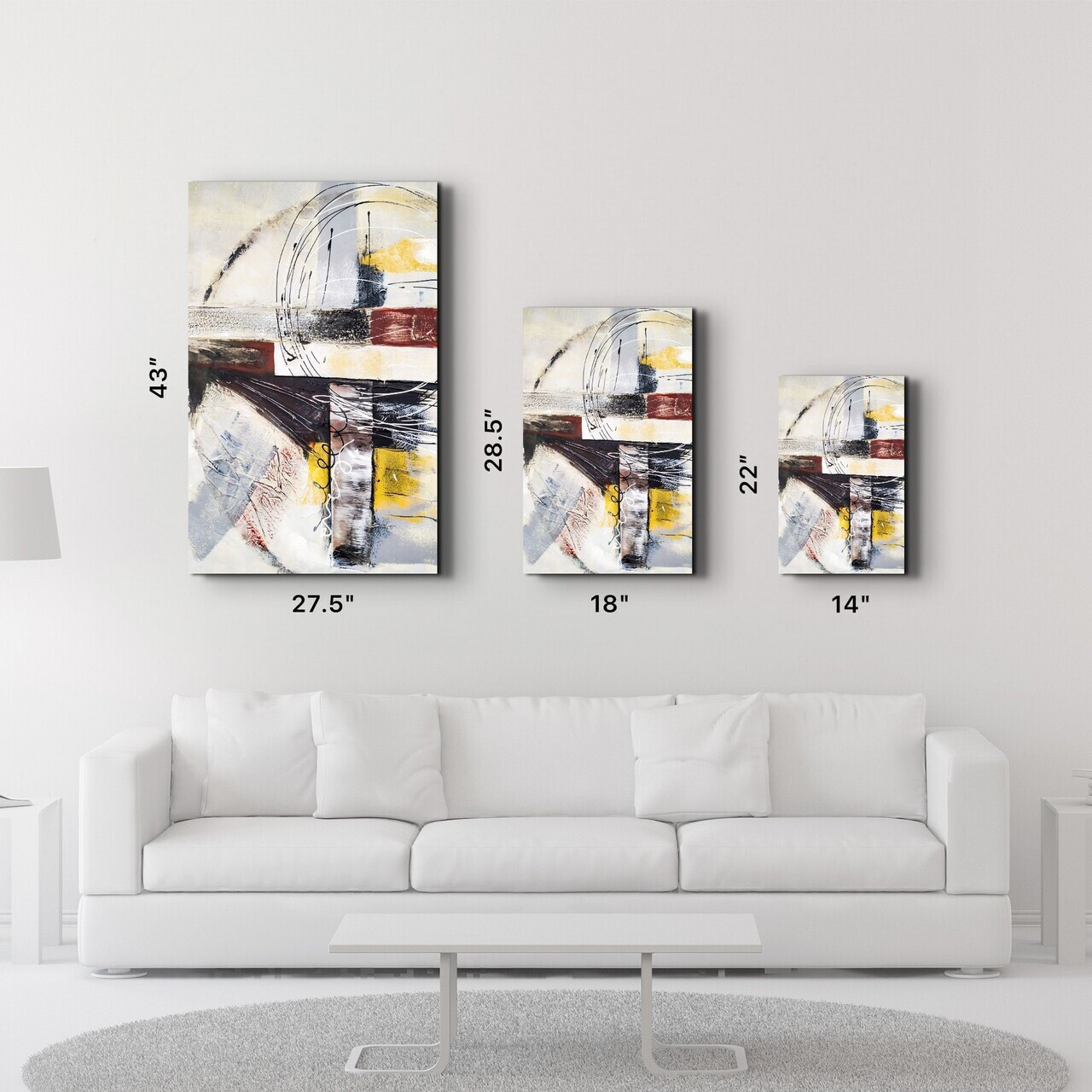 Tablou decorativ, CAM-4080, Dimensiuni: 46 x 72 cm, Multicolor — imaginea 6