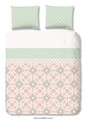 Lenjerie de pat pentru doua persoane, Good Morning Gabriela, 100% bumbac, 3 piese, multicolora
