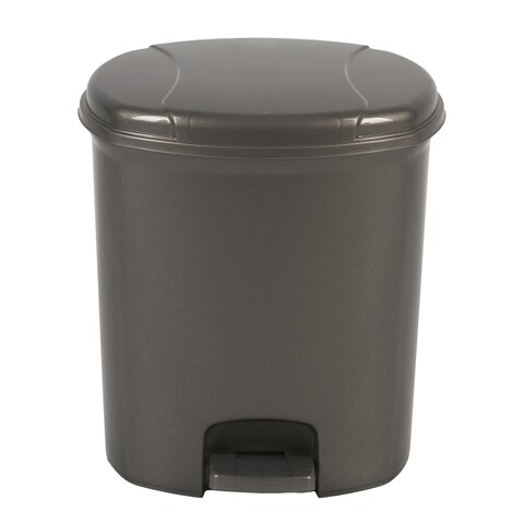 Cos de gunoi cu pedala heinner, 25 l, plastic, bej