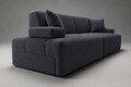 Canapea 3 locuri, Atelier del Sofa, 560ARE5348, Albastru petrol