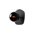 Aplica de perete, Fulgor, 942FLG1377, Metal, Negru