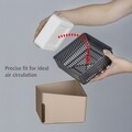 Dezumidificator, Wenko, Cube 1000 g, 16.5 x 15.7 x 16.5 cm, plastic, bej