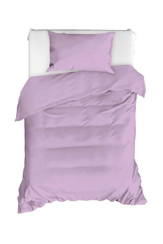 Lenjerie de pat pentru o persoana Single XXL (DE), Fresh Color - Lilac, Mijolnir, Bumbac Ranforce
