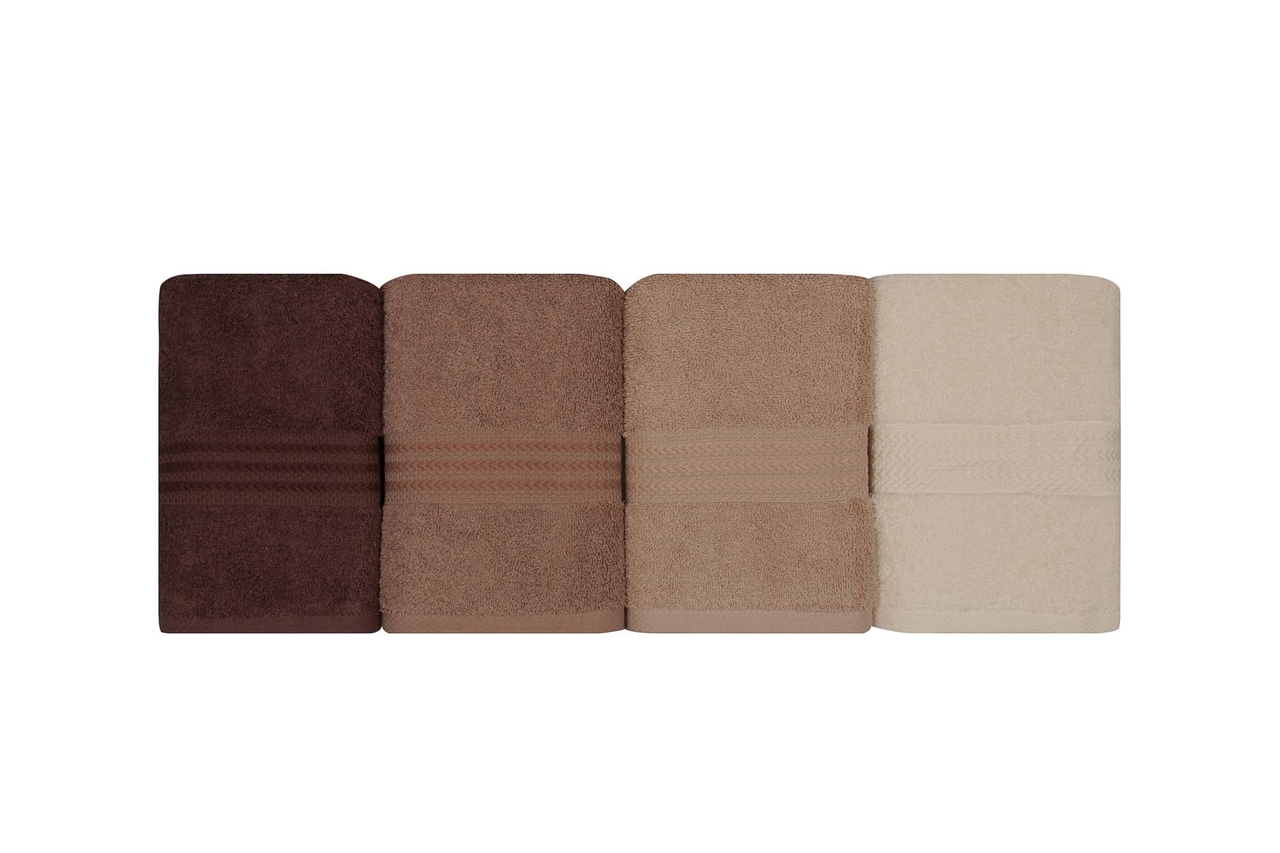 Set prosoape, L'essentiel Maison, Rainbow, Crem / Bej / Maro - view 3