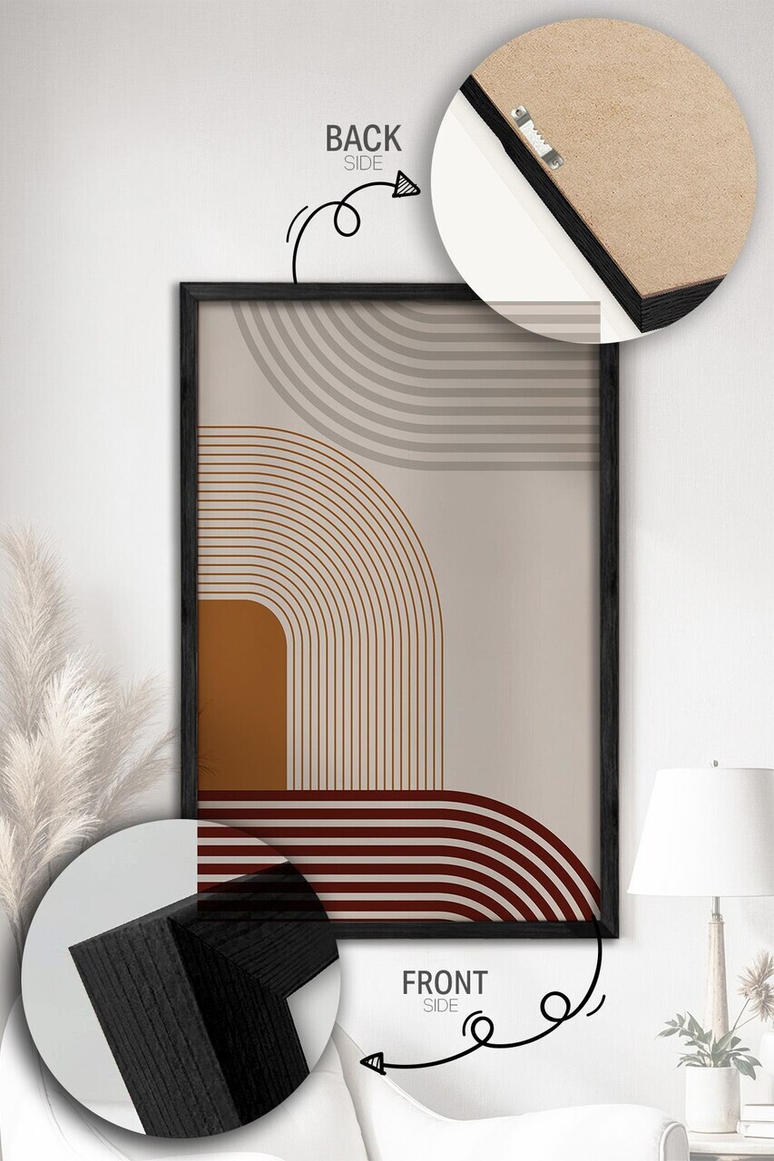 Tablou decorativ, Artnewclsyh65-5070, Lemn masiv, MDF, Multicolor - view 4