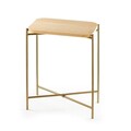 Masuta de cafea, Cerritos, Shb-003-A, 40x56x26 cm, Lemn, Aur / Natural