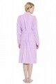 Halat de baie dama, 100% bumbac, Hobby, Smar Liliac