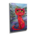 Tablou decorativ, DC382, 60% bumbac/40% poliester, Rama de lemn, Multicolor