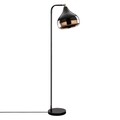 Lampadar, Yildo - 6906, Opviq, 30 x 17 x 120 cm, 1 x E27, 40W, negru/cupru