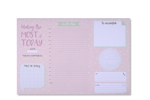 Planificator zilnic, Everything is Alright, Tri-Coastal Design, 18.4 x 15.3 cm