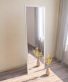 Oglinda decorativa, Siam, Tessa, 50x160x2.2 cm, MDF , Alb