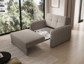 Canapea extensibila 1 loc, ELTAP, Laine, 102x109x84 cm, lemn/poliester, bej