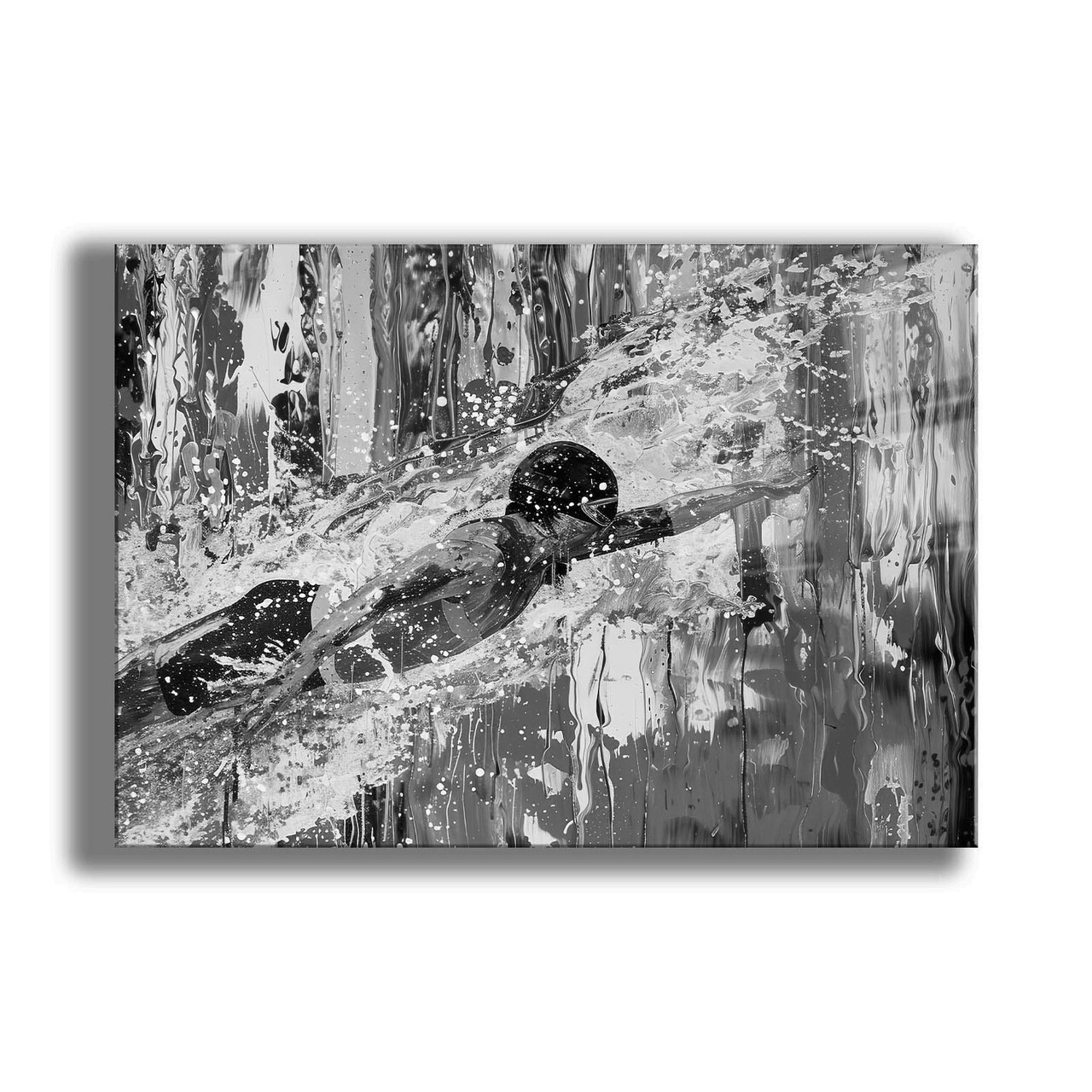 Tablou decorativ, Camtbl-084, 50 x 70 cm, Multicolor - view 5