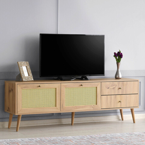 Comoda tv, kalune design, patara 180, 180x60x40 cm, stejar