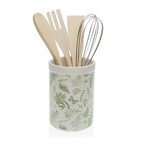 Suport pentru ustensile de bucatarie lara, versa, 10 x 15 cm, ceramica