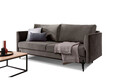 Canapea extensibila 4 locuri ELTAP, SO-REV-04LO, Revi, 215x98x92 cm, lemn/poliester, gri