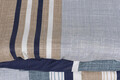 Lenjerie de pat pentru o persoana (FR), Savoy - Blue, Victoria, Bumbac Ranforce
