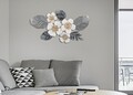 Decoratiune de perete Flot -B, Mauro Ferretti, 66x39 cm, fier, multicolor