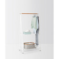 Suport pentru haine, Brabantia, Linn Large, 99.5x57x190 cm, otel, alb