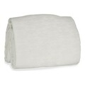 Cuvertura de pat Waves Quilt, Gift Decor, 240 x 260 cm, amestec bumbac, alb