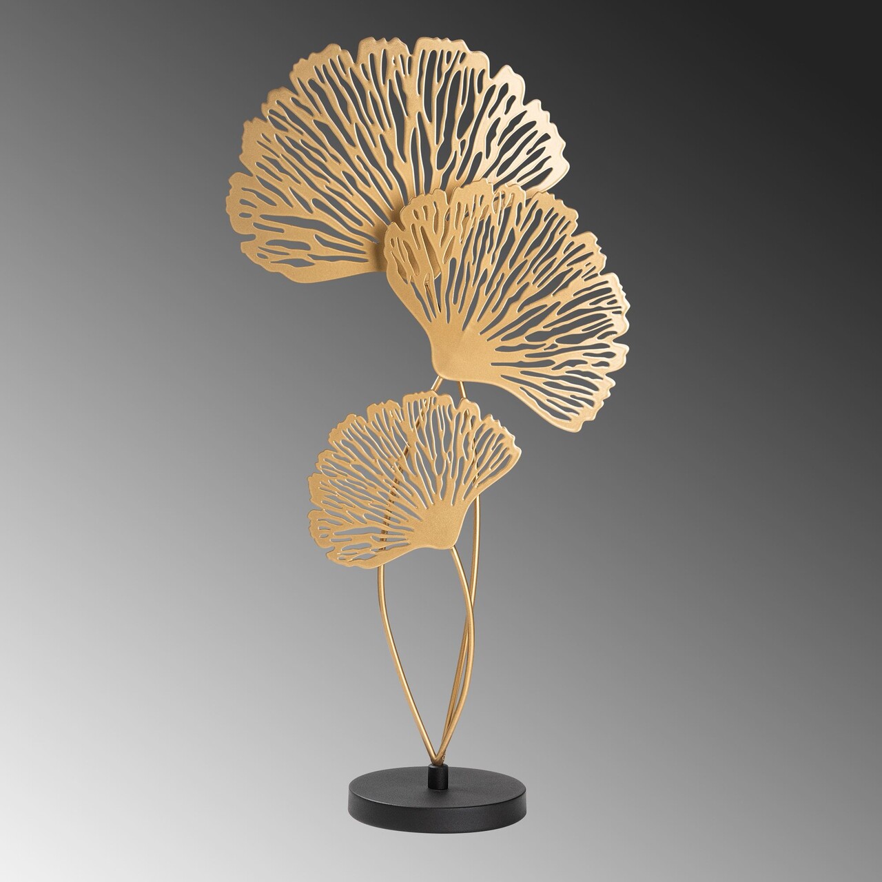 Decoratiune, Dm-001, 59x30x13 cm, Aur/Negru - imagine 6