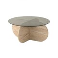 Masuta de cafea, Neostill, Bubble, Travertin / Fumure
