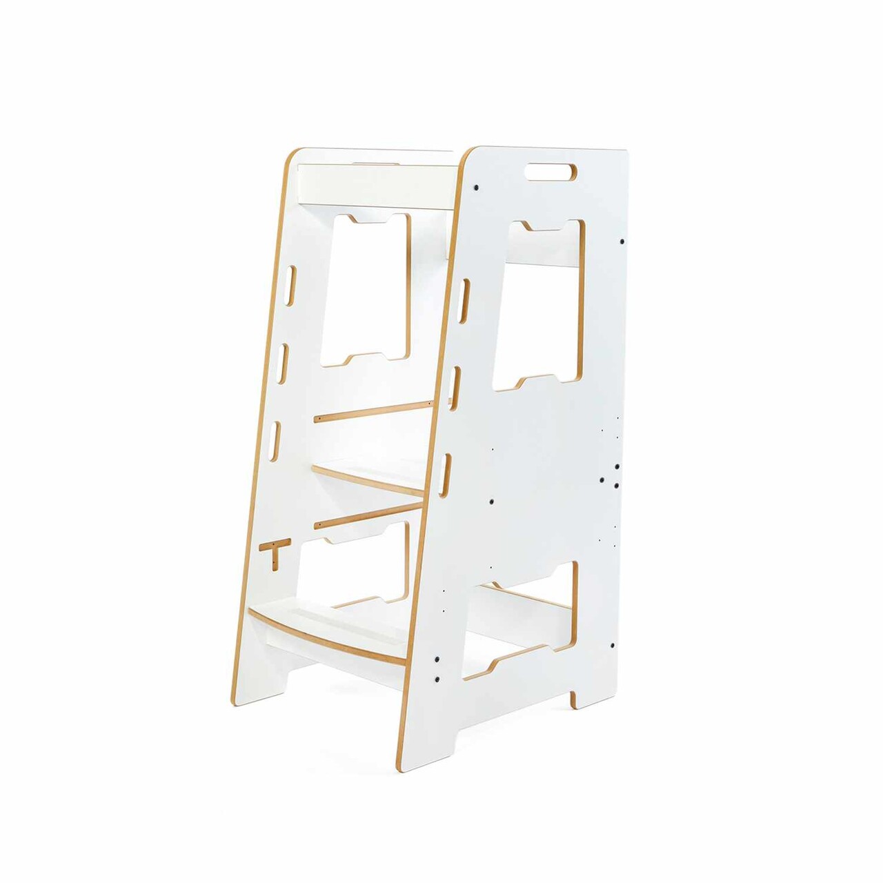 Turn de invatare, Hanah Home, Learning Tower, 40x90x50 cm, Alb - view 2