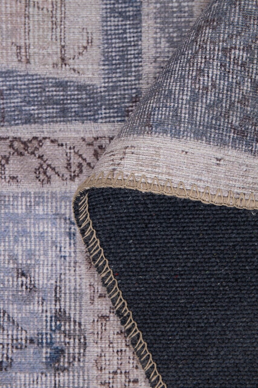 Covor, Folk Chenille, 150x230 cm, Poliester, Gri — imaginea 4