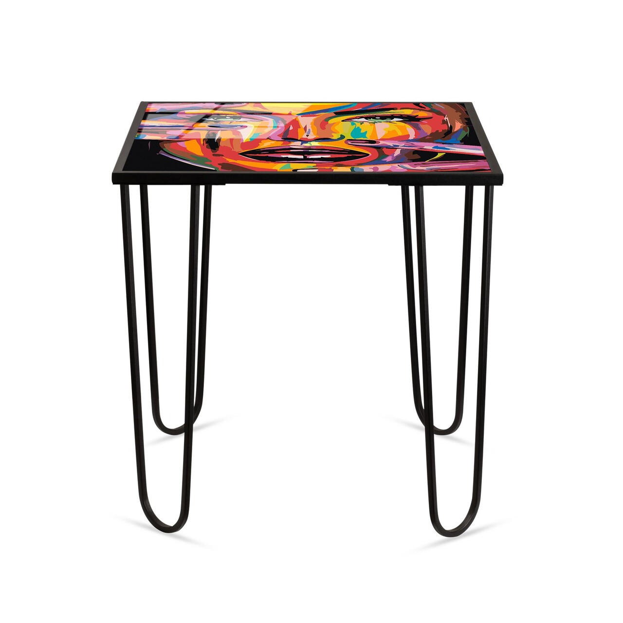 Masuta de cafea, Hanah Home, Shb-032-F, 53x55x53 cm, Multicolor - view 4