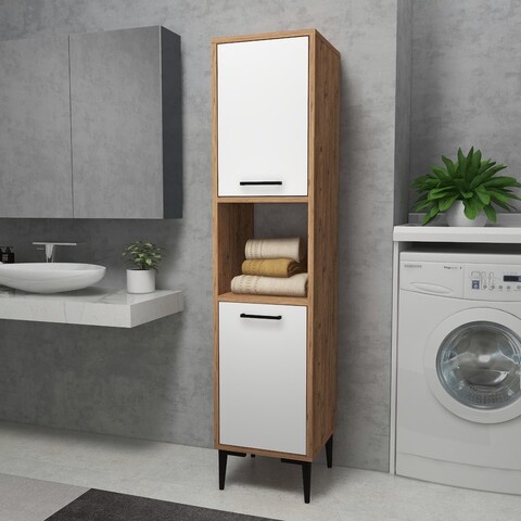 Dulap multifunctional, Arnetti, Daminol, Pin Atlantic / Alb
