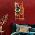 Decoratiune de perete, Taizhou, Metal, 48 x 7 x 87 cm, Multicolor