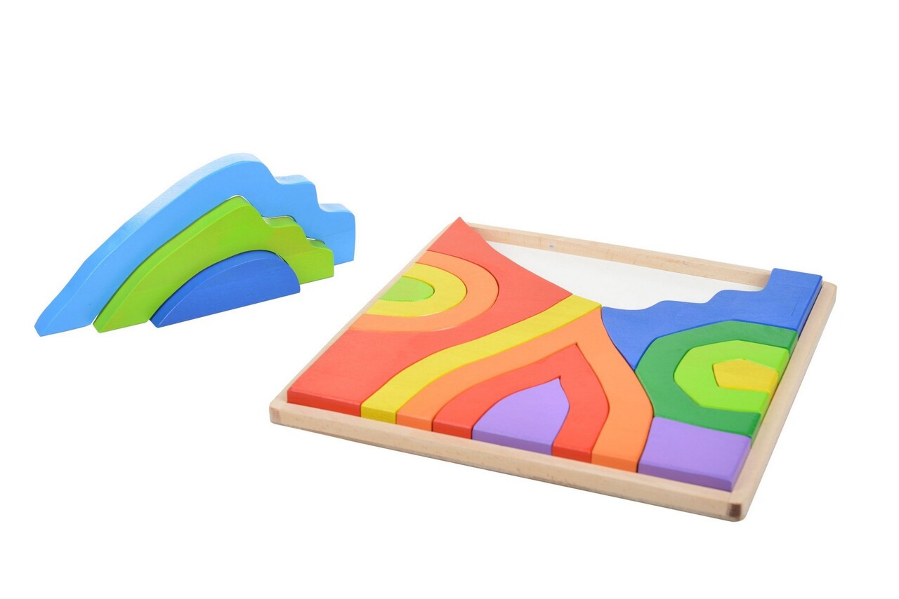 Jucarie pentru landou/carucior, Hanah Home, Flame, 32x32x4 cm, Multicolor - view 3