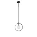 Lustra, Fulgor, 942FLG1126, Metal, Alb/Negru