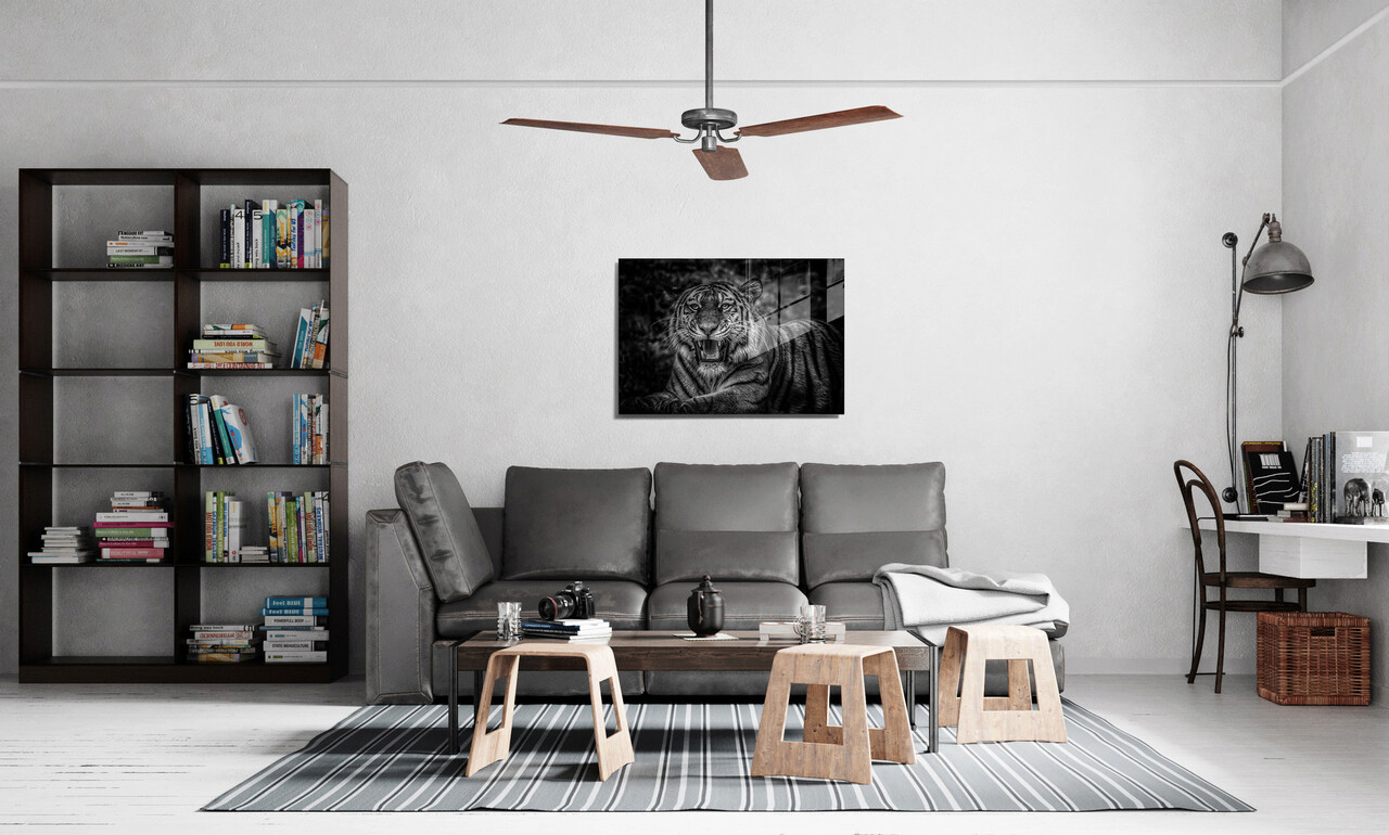 Tablou decorativ, 1402, Sticla temperata, 50 x 70 cm, Multicolor - 1 | YEO