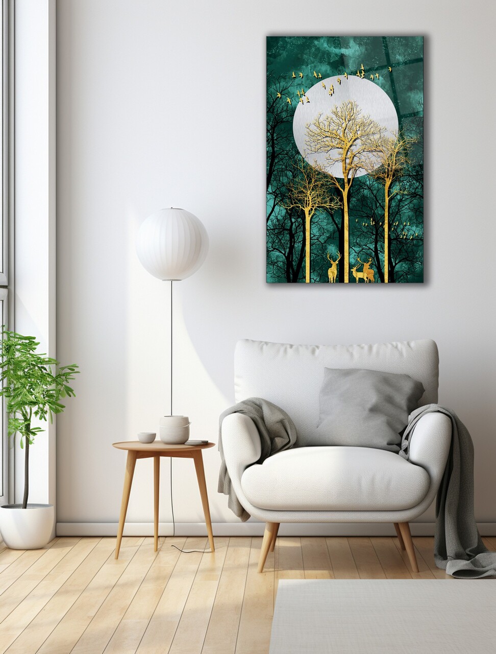 Tablou decorativ, 0833, Dimensiune: 60 x 90 cm, Multicolor - view 2