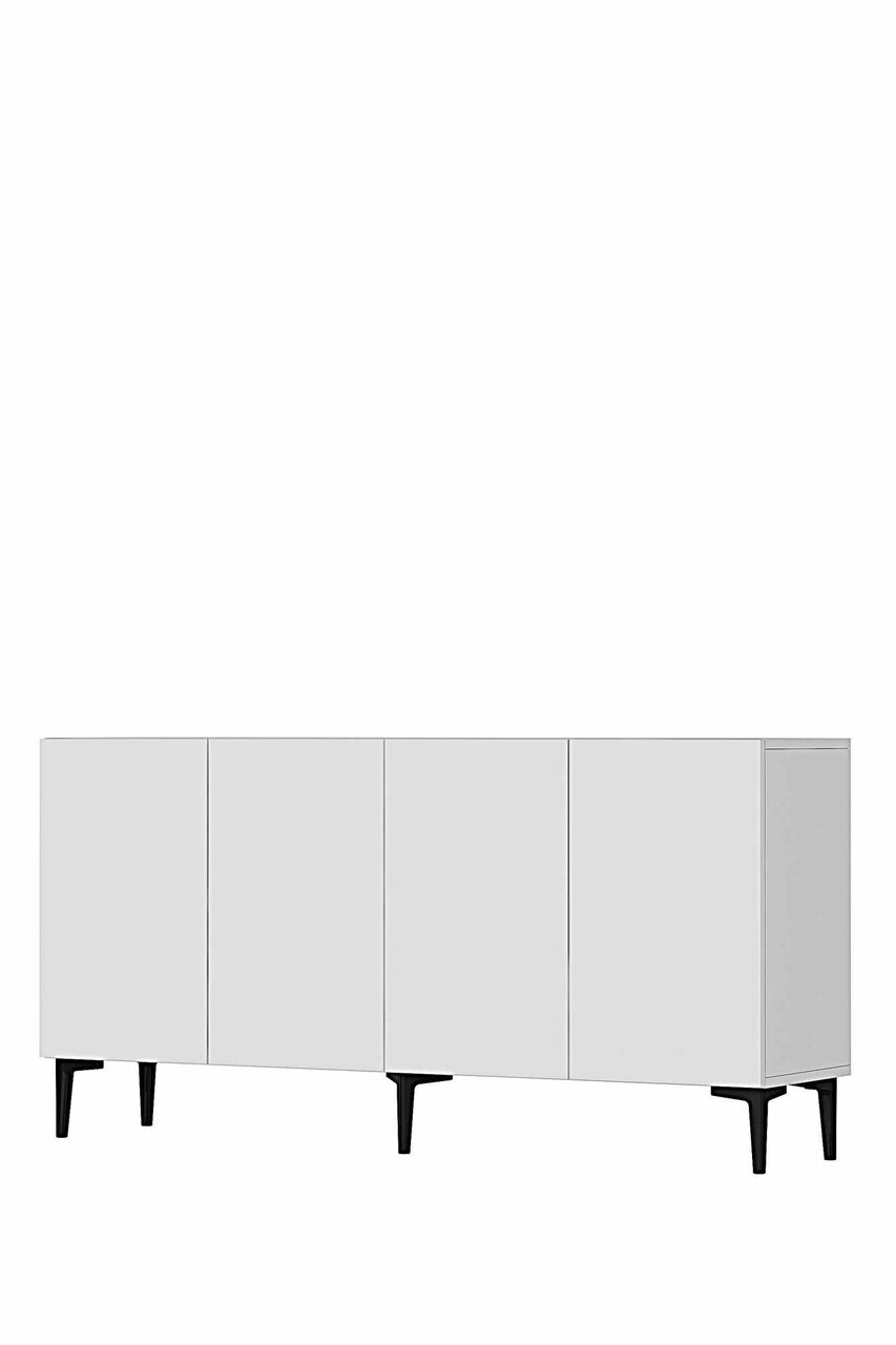 Consola, Hanah Home, Didema 150, 150x79x32 cm, Alb — imaginea 5