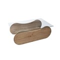 Masuta de cafea, Neostill, Brise, Stejar Safir / Transparent