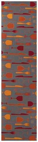 Covor pentru bucatarie Tavola, Decorino, 67×400 cm, poliester, multicolor Decorino