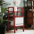 Suport pentru pick-up, Hanah Home, CPT4830-50, 50x90x40 cm, PLACAJ CARPEN, Rosu