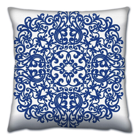 Perna, a14668, 43x43 cm, 50% bumbac / 50% poliester, multicolor