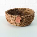 Set 3 cosuri Sophy Round, Boltze, 20-30 cm, iarba de mare, natural